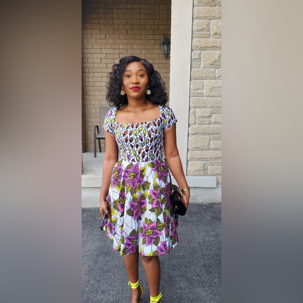 Floral Print Women's Dress
